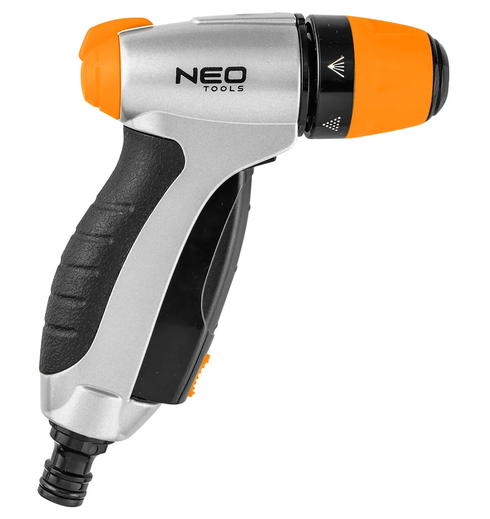 Pistolet Multi-jets pour Arrosage et Nettoyage Jardin NEO TOOLS 4 en 1