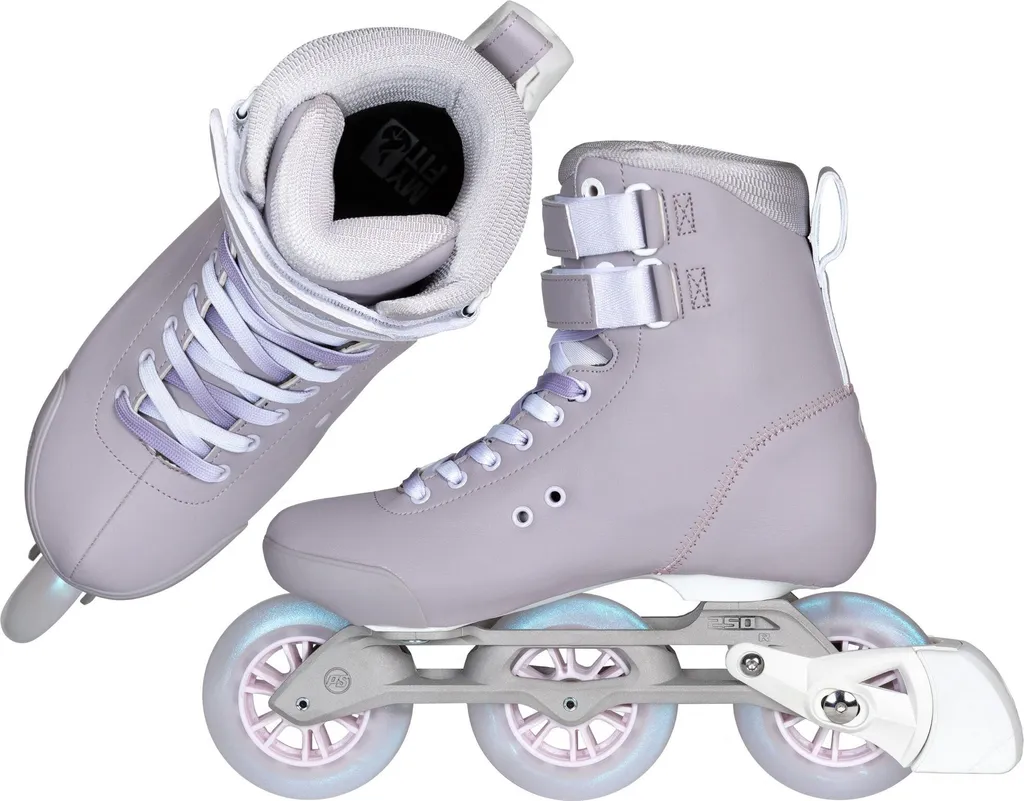 Powerslide Pheme Lilac 100 avec platine Trinity et roues 100mm Violet - 4