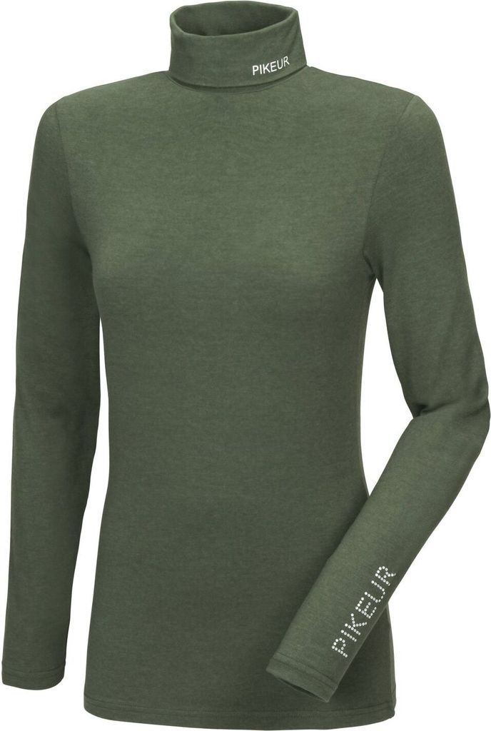 Pikeur Langarmshirt Damen Sports HW 2024 Rollkragenshirt Ivy Green S