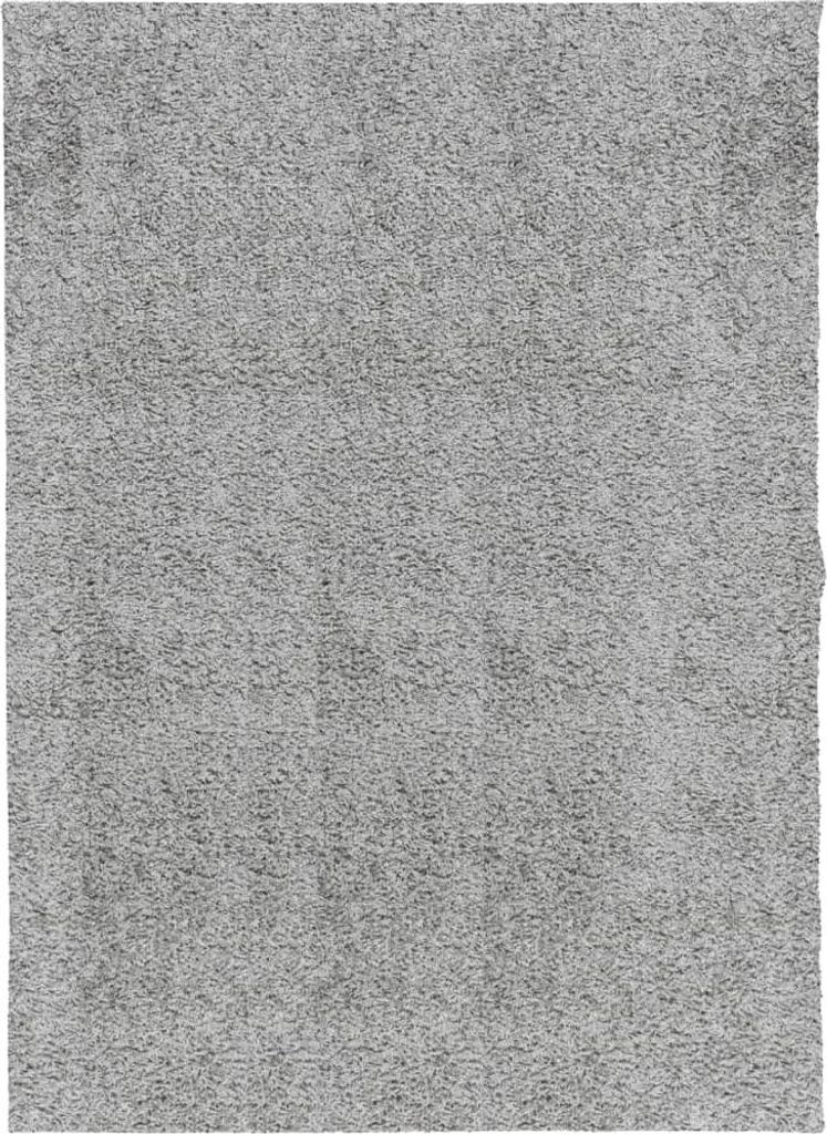 vidaXL Shaggy-Teppich PAMPLONA Hochflor Modern Grau 140x200 cm