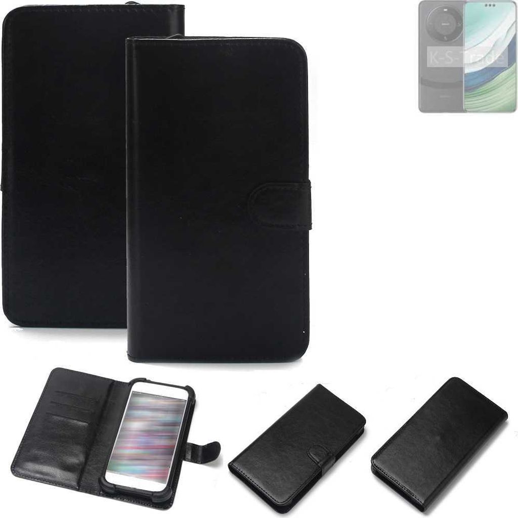 K-S-Trade Handyhülle Schutzhülle kompatibel mit Huawei Mate 60 Pro+ Handy Schutz Hülle Handyhülle Bumper schwarz 1x