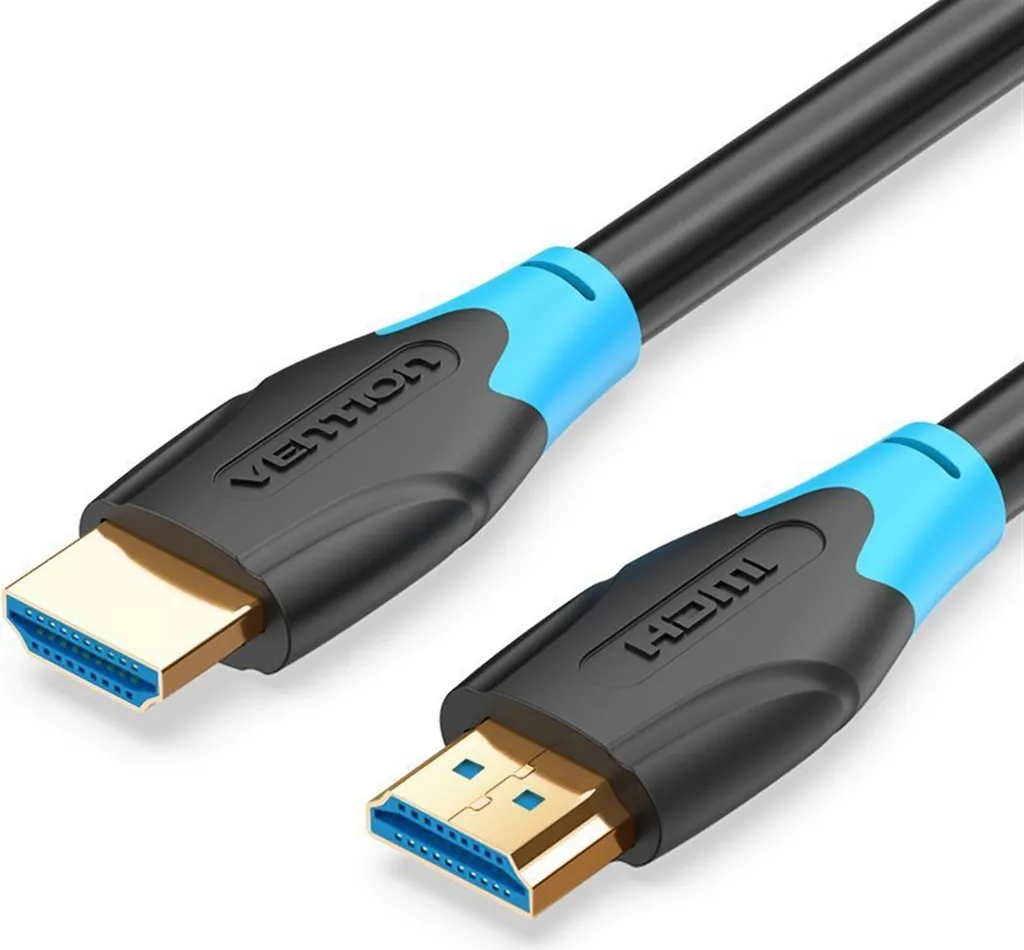 Câble HDMI 1.4 Vention de 15m Noir - Haute Définition pour Vidéoprojecteur