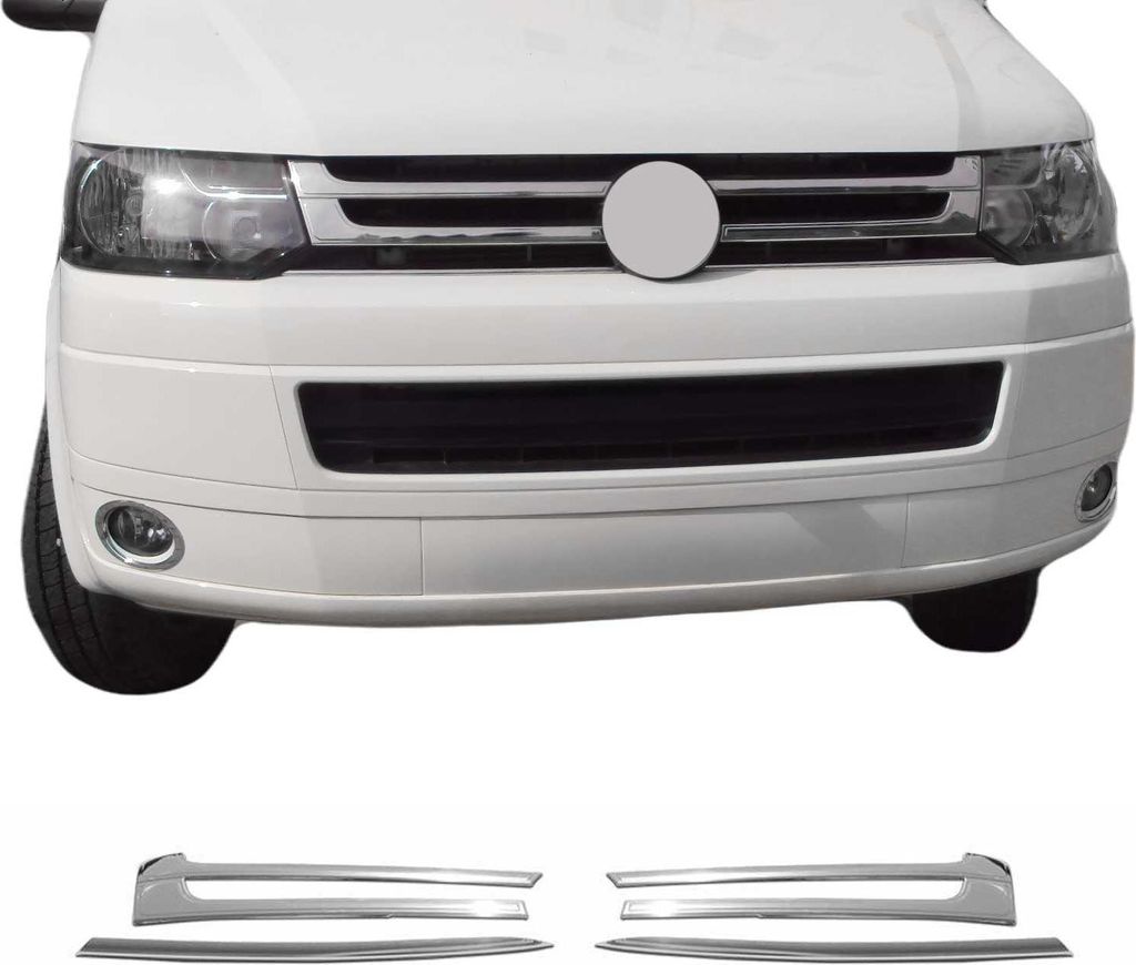 Listwy kratki chłodnicy Listwy grilla do VW T5 2009-2015 Zdjęcie produktu 