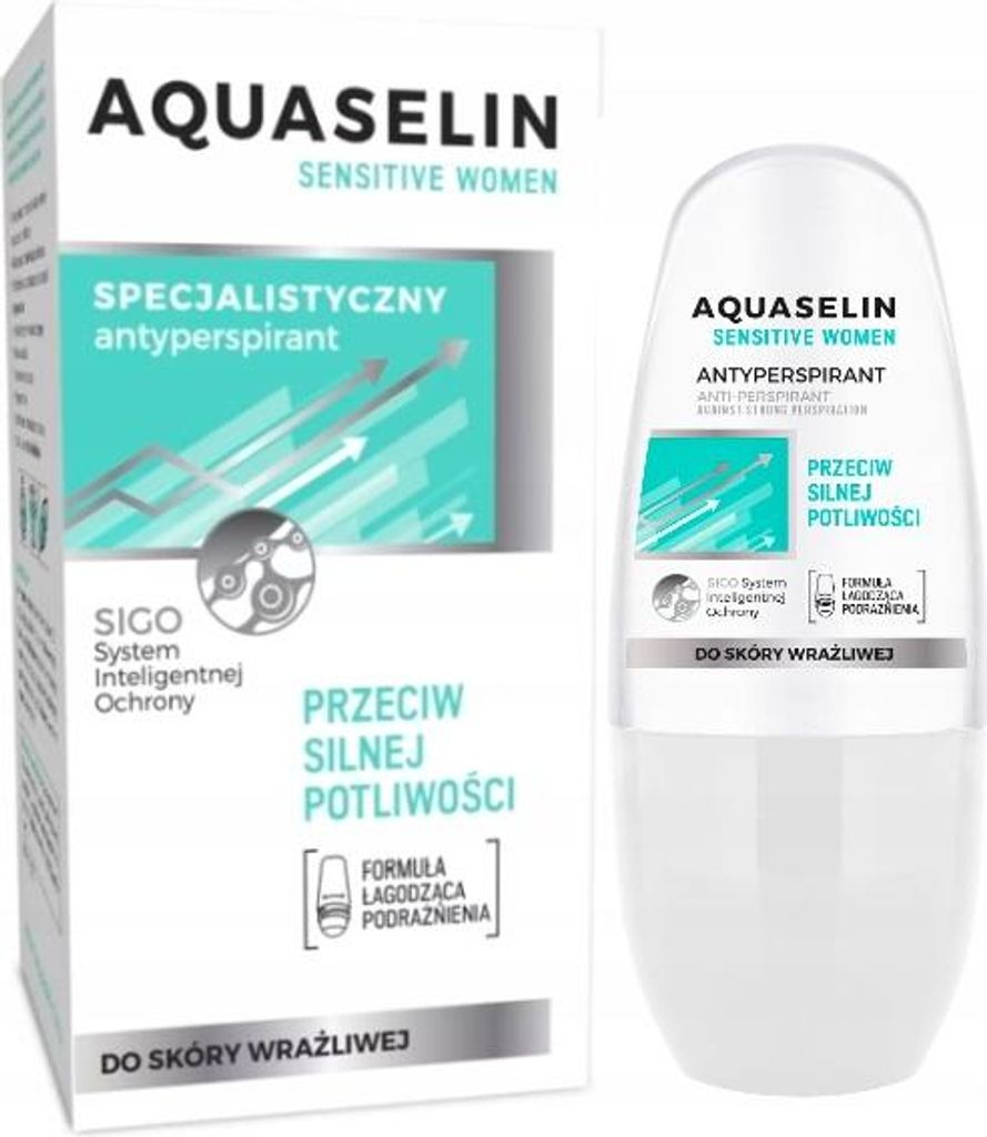 Antiperspirant pro ženy s jemným účinkem Aquaselin Obrázek produktu 