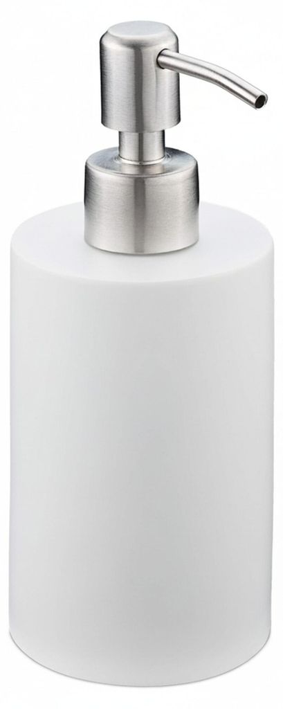 Relaxdays Seifenspender, 180 ml, nachfüllbar, Bad, WC, Produktbild 
