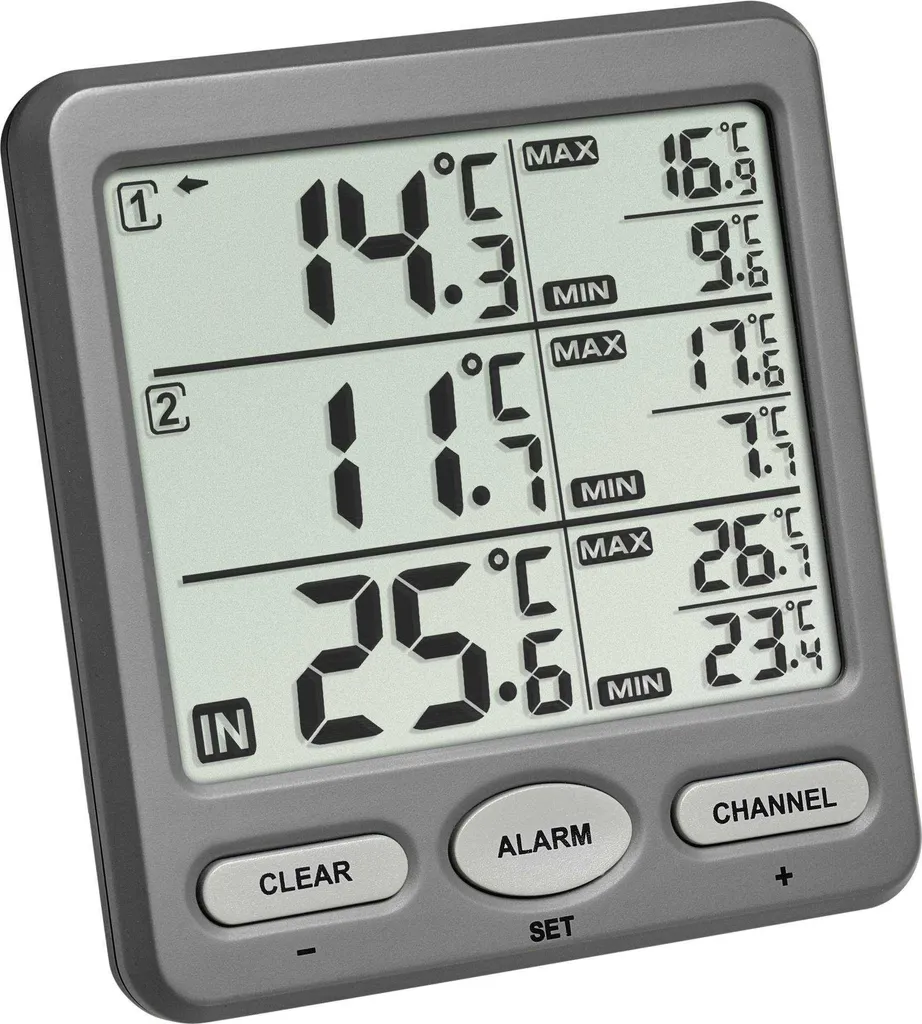 Évitez l'humidité et le gel avec le thermomètre sans fil Trio 3 zones