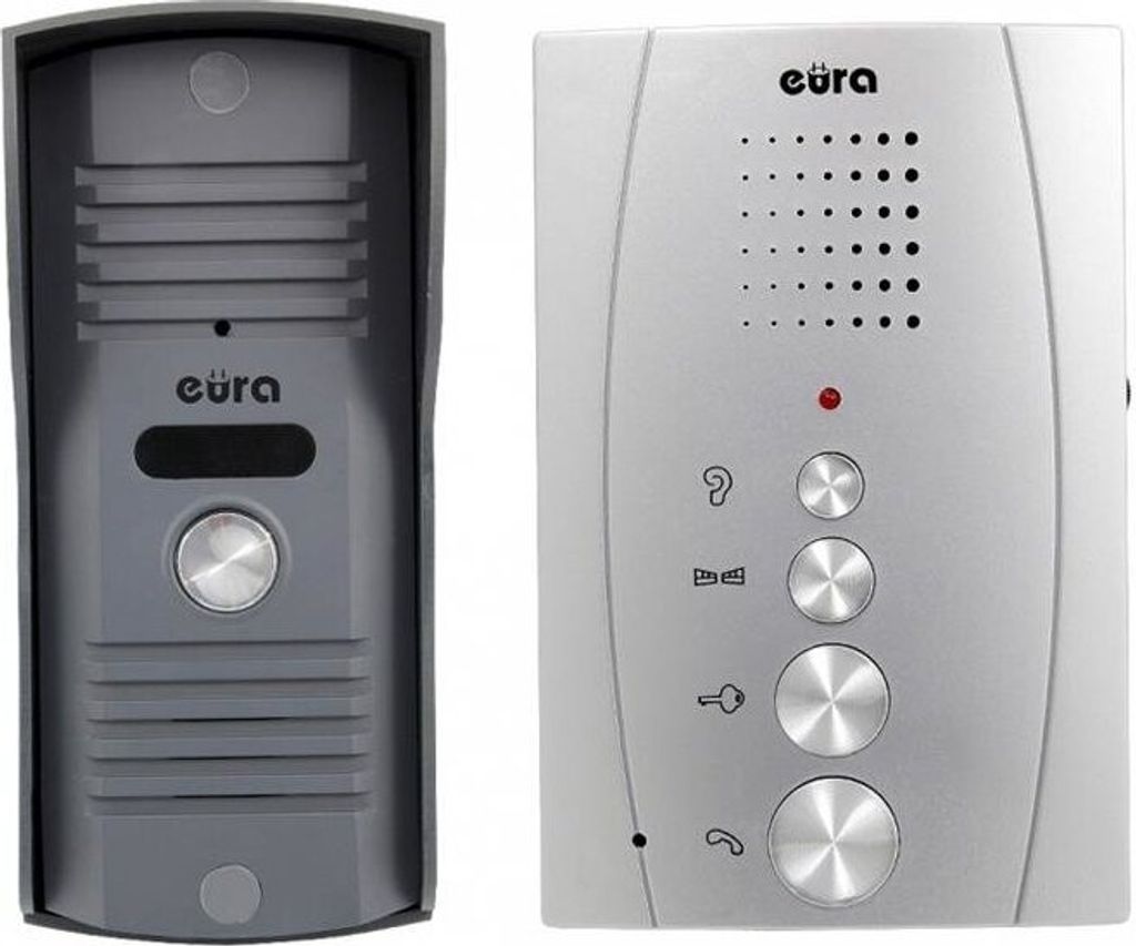 Sprechanlage EURA ADP-13A3 INVITO silbern, Freisprecheinrichtung
