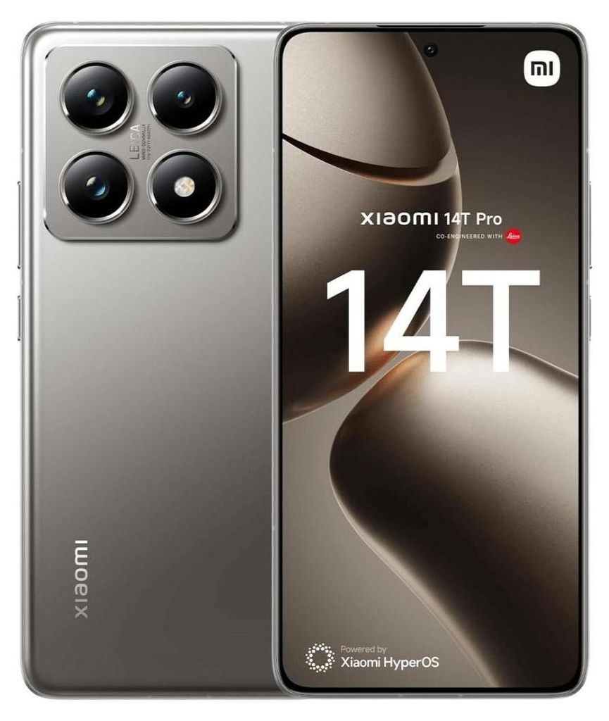 Xiaomi 14T Pro 5G 12GB/256GB grigio titanio Dual SIM Immagine del prodotto 