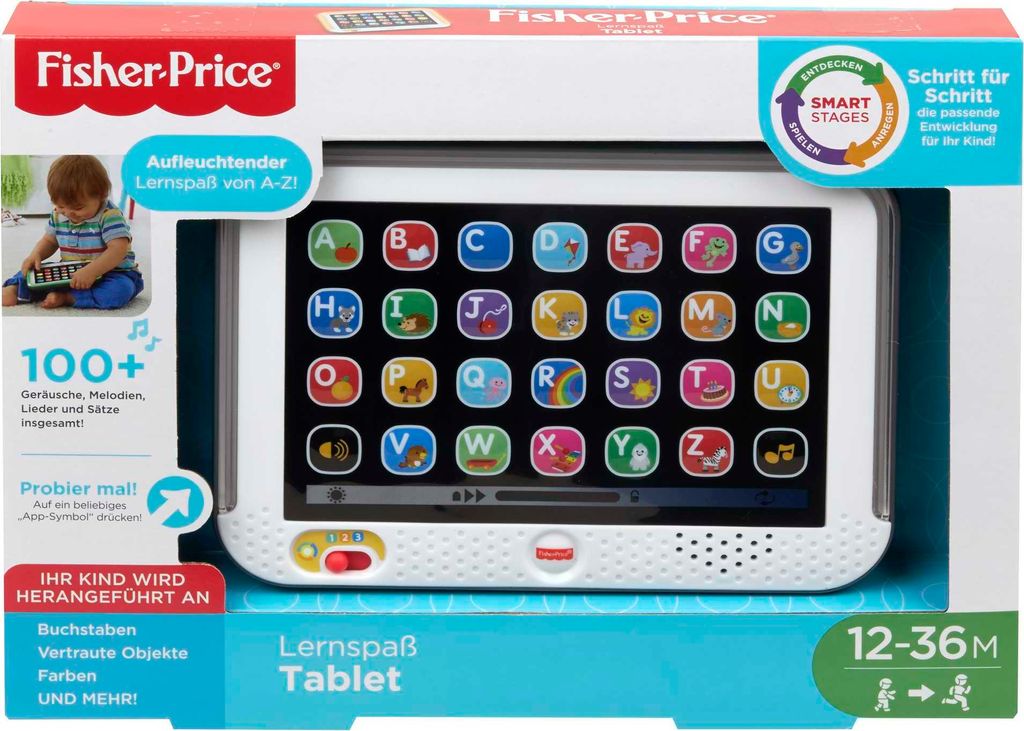 Fisher-Price Lernspaß Tablet, Baby-Spielzeug, Kindertablet, Produktbild 4