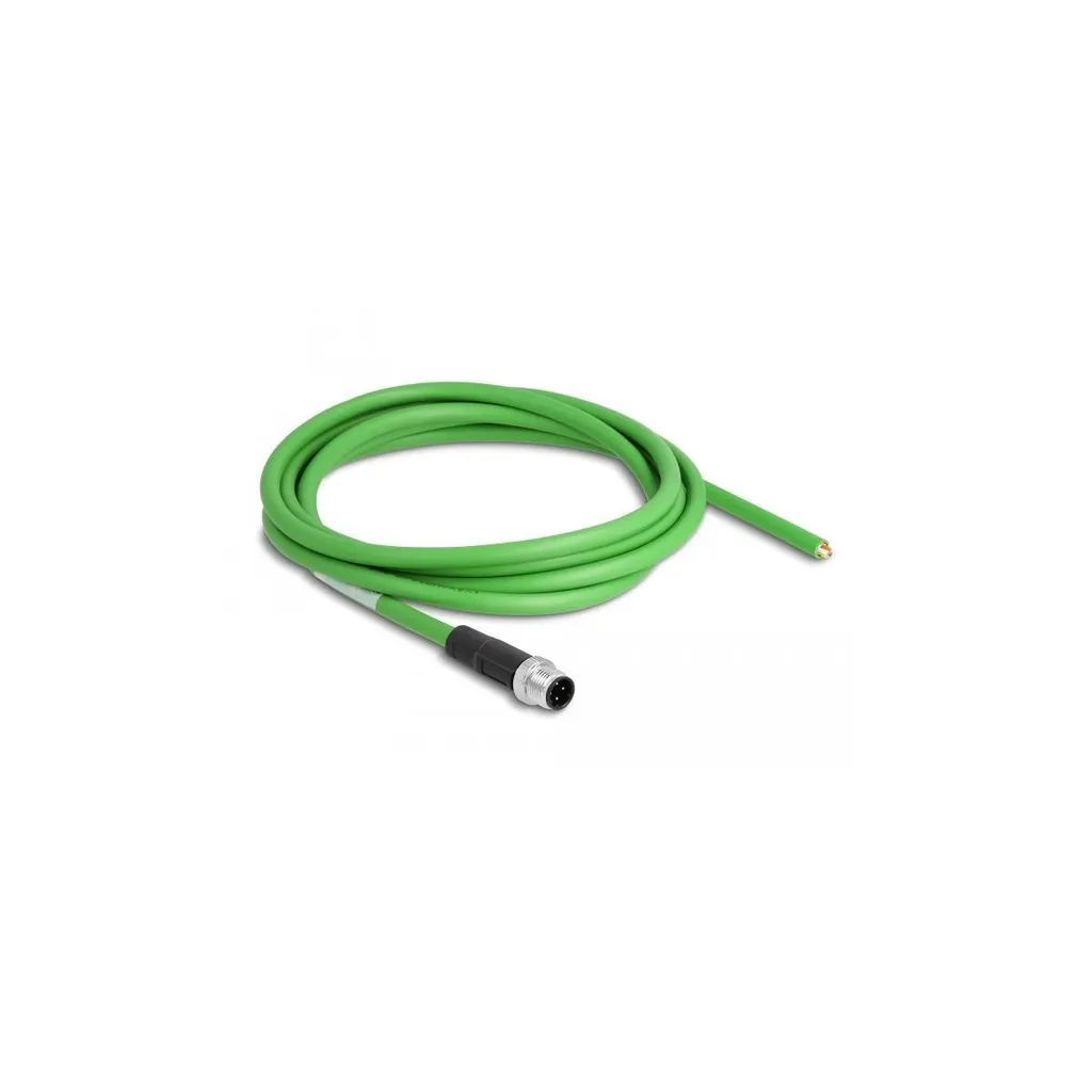 Cavo Delock M12 D-Coded: La Soluzione 2m TPU per Cablaggi Difficili