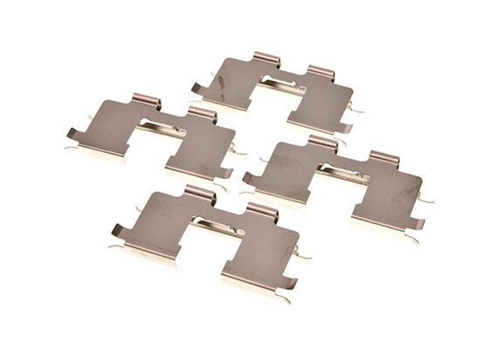 MAXGEAR 27-2537 Zubehörsatz Scheibenbremsbelag Hinten für Produktbild 