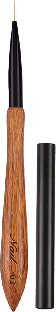 Sandelholz-Nagelkunstpinsel, ergonomisches Griffdesign im japanischen Stil, umweltfreundlicher klassischer Nagelkunstpinsel
