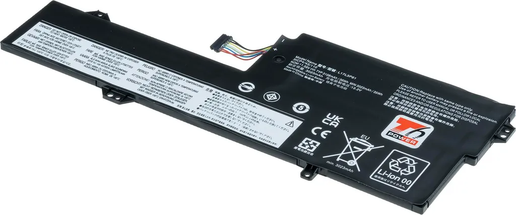 Batteria Laptop Lenovo 5B10Q39200 T6 Power | 11.58V 3108mAh Nero