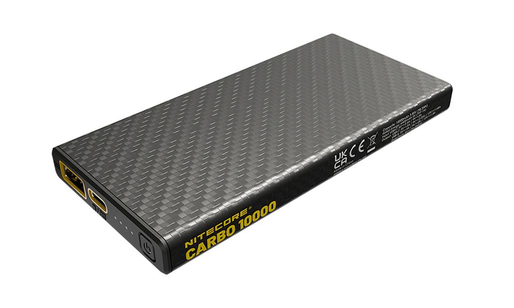 Nitecore Carbo 10000 Carbon Fiber Powerbank 10000mAh Produktbild 