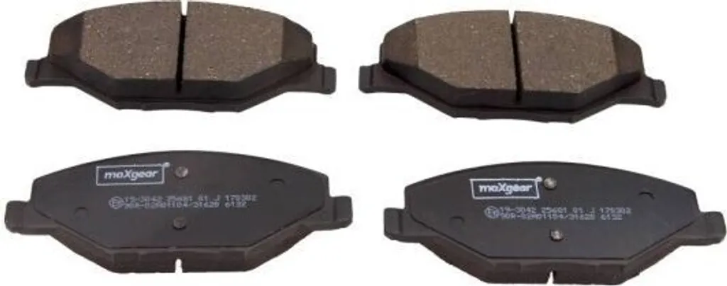 Plaquettes de frein MAXGEAR 19-3042 OE 6RU698151 pour Fabia II