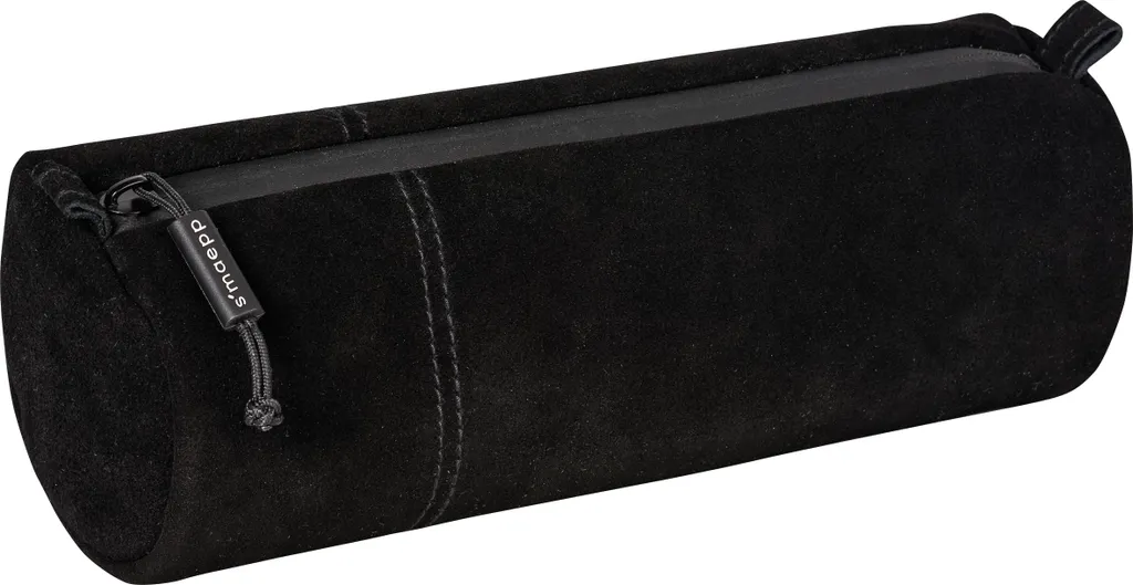 Trousse à crayons noire zippée BRUNNEN s'maepp format compact 22cm