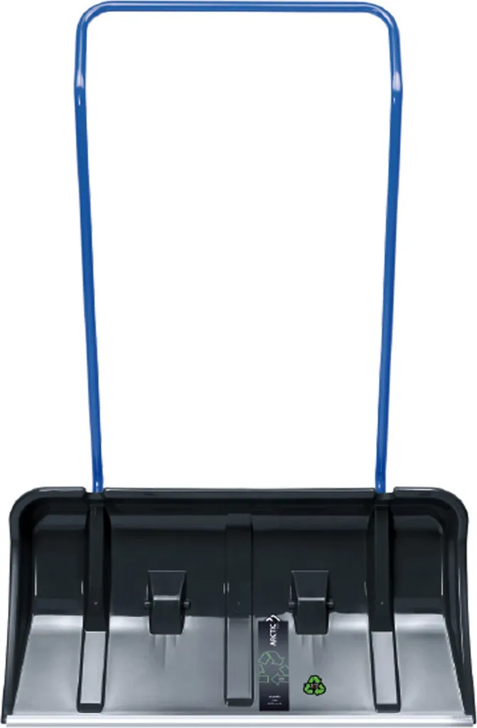 Pelle à neige ARCTIC ECO noir mat - Large poussoir à neige ergonomique