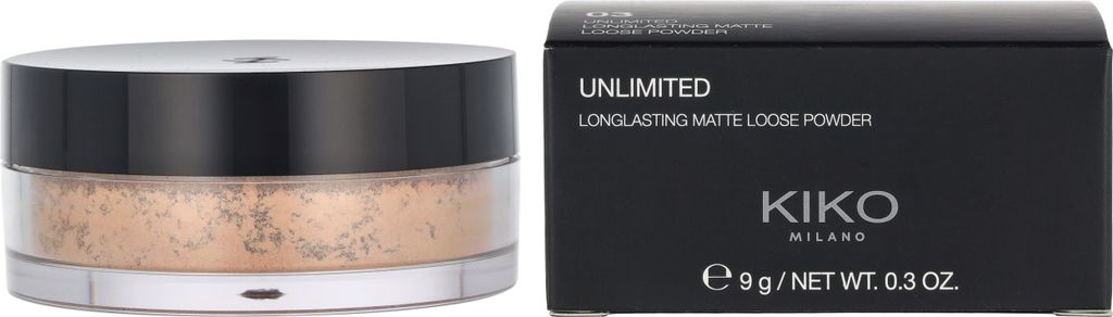 Kiko Milano Unlimited Long Lasting Matte Loose Powder #03 Produktbild 