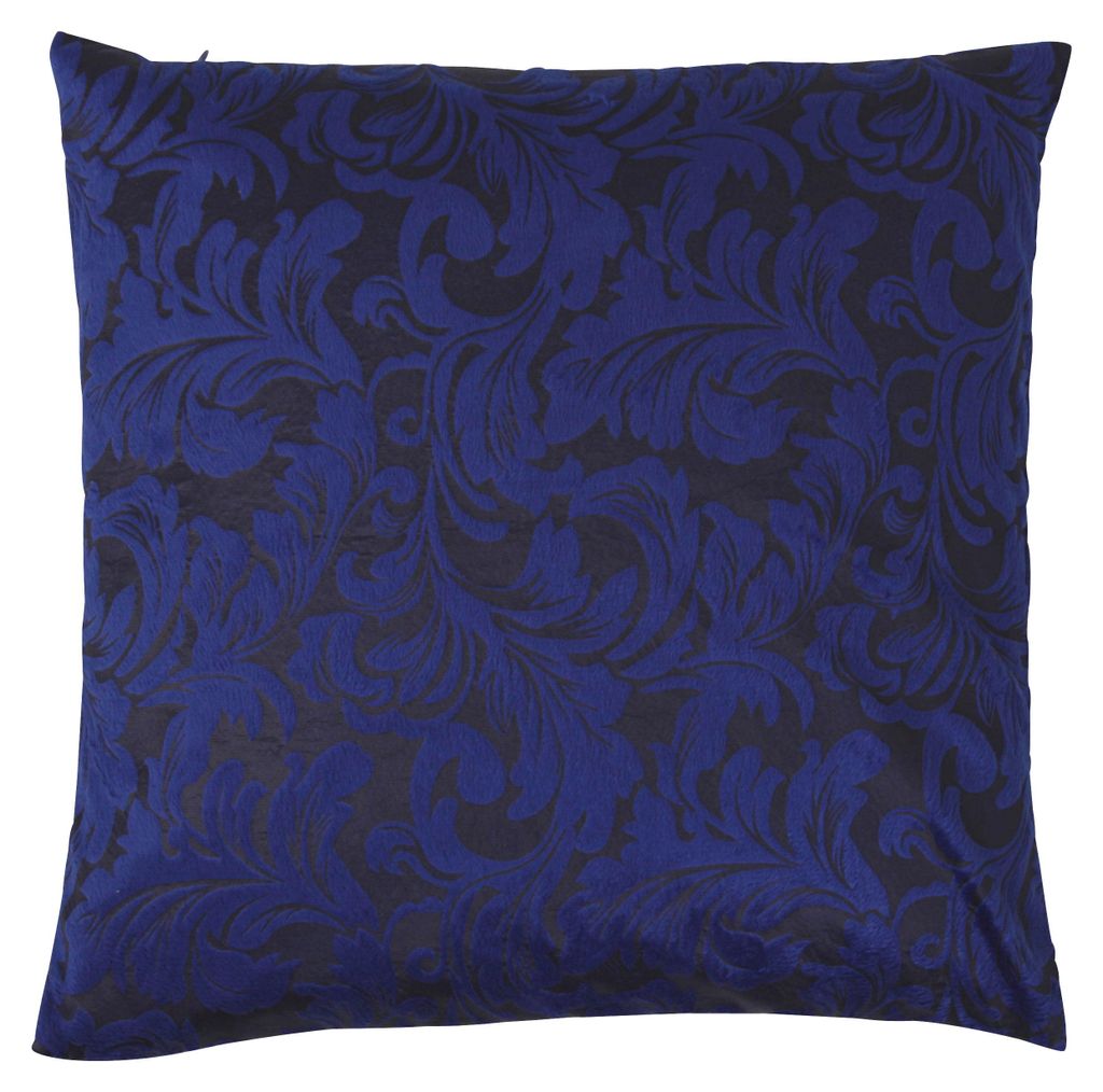 Kissenhüllen Allerlei Kissenbezug Fundgrube Zierkissen Dekokissen Outlet #1579 Barock blau 40x40