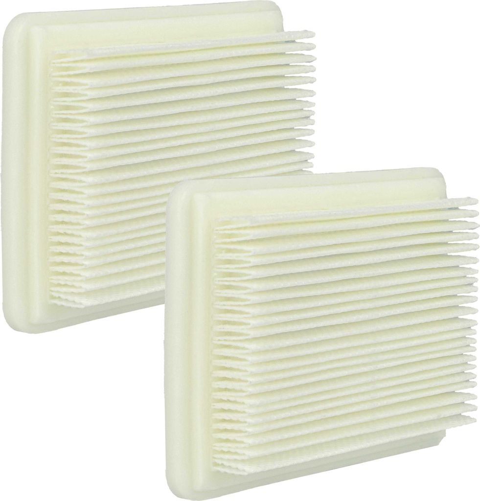 vhbw 2x Staubsaugerfilter kompatibel mit Bosch UniversalVac 18 Staubsauger - HEPA-Filter/Faltenfilter Weiß