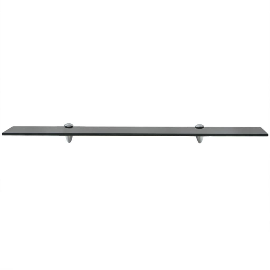 vidaXL Mensola galleggiante in vetro 80x20 cm 8 mm Immagine del prodotto 