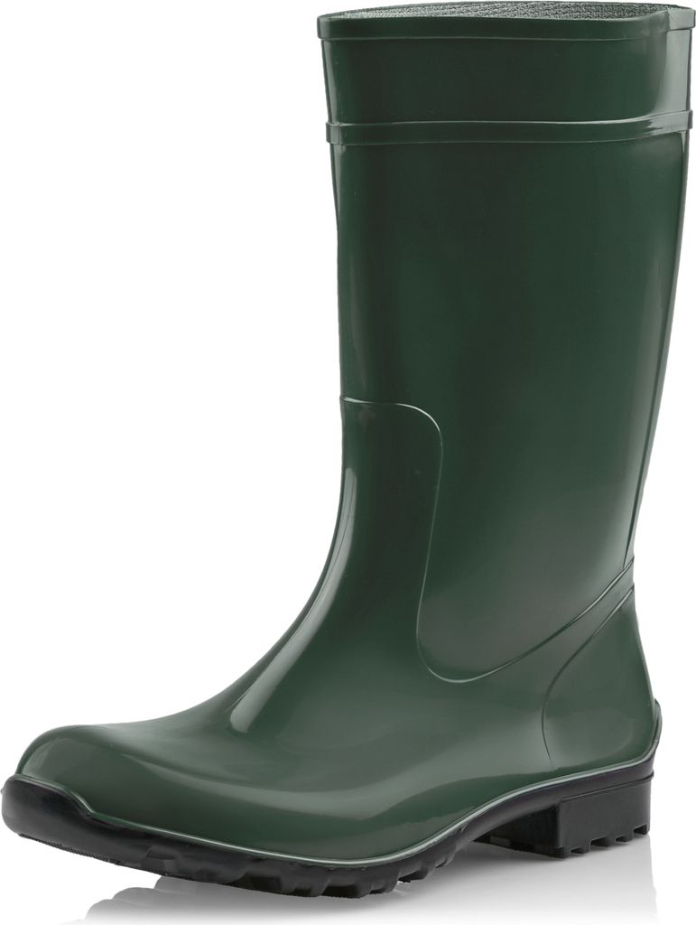 Ladeheid Damen Gummistiefel LA-967 (Flaschengrün/Schwarz, 41 EU)