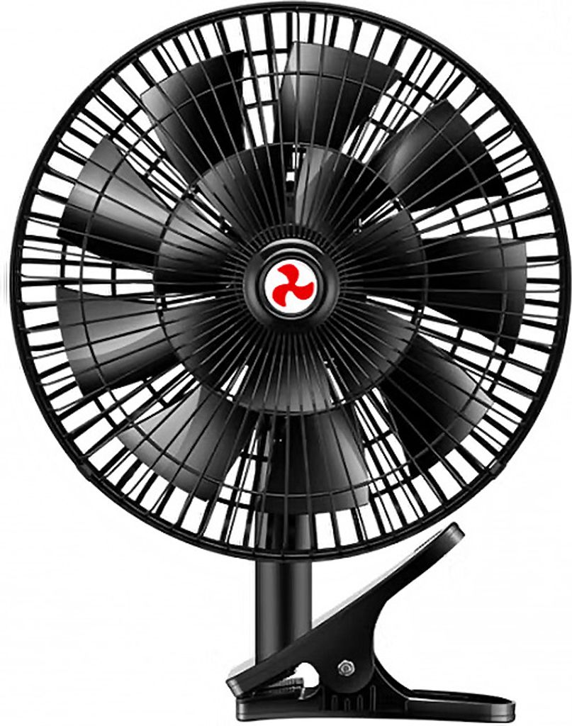 11 Zoll 24V 7-Blatt-Lüfter beweglicher Träger-Auto Ventilator oszillierende Auto Lüfter Kühler Selbstkühler Ventilator