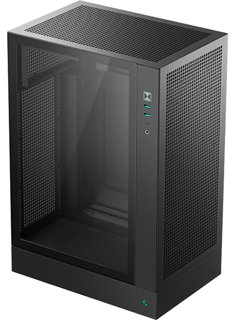 DeepCool CH170 PLUS, Tower, PC, Schwarz, micro ATX, Produktbild 