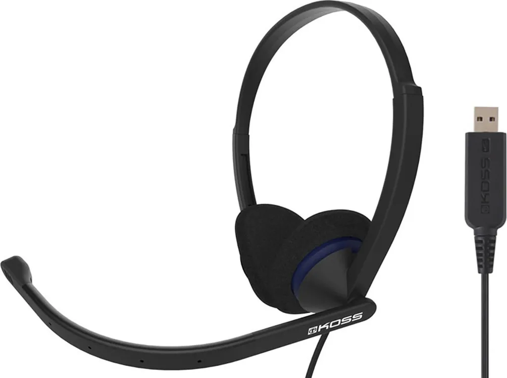 Koss | CS200 USB | Cuffie | Cablate | In-ear | Con microfono | Nero - 5