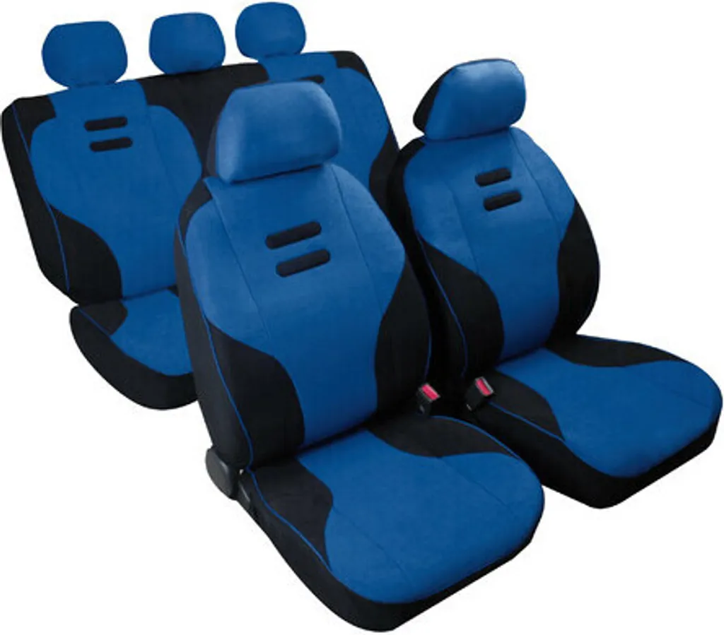 Kynox, set di coperte coordinate - blu