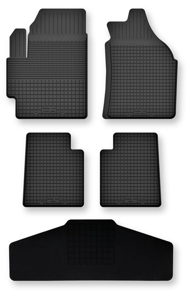 Tapis de sol en caoutchouc + tunnel pour Daihatsu Sirion Image du produit 