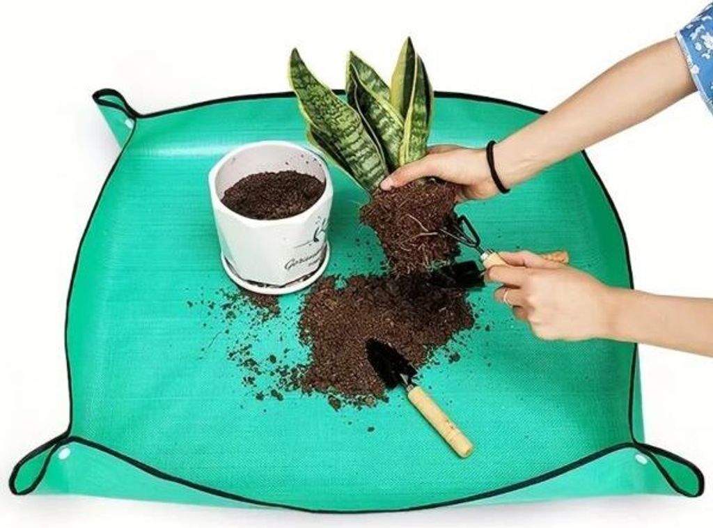 Tapis de terreau pliable Imperméable Tapis de rempotage - Image du produit 