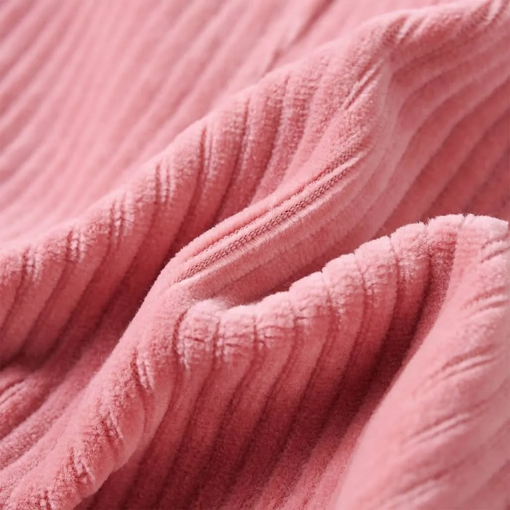 Robe velours côtelé rose clair taille 92 - Matière douce et durable - 7