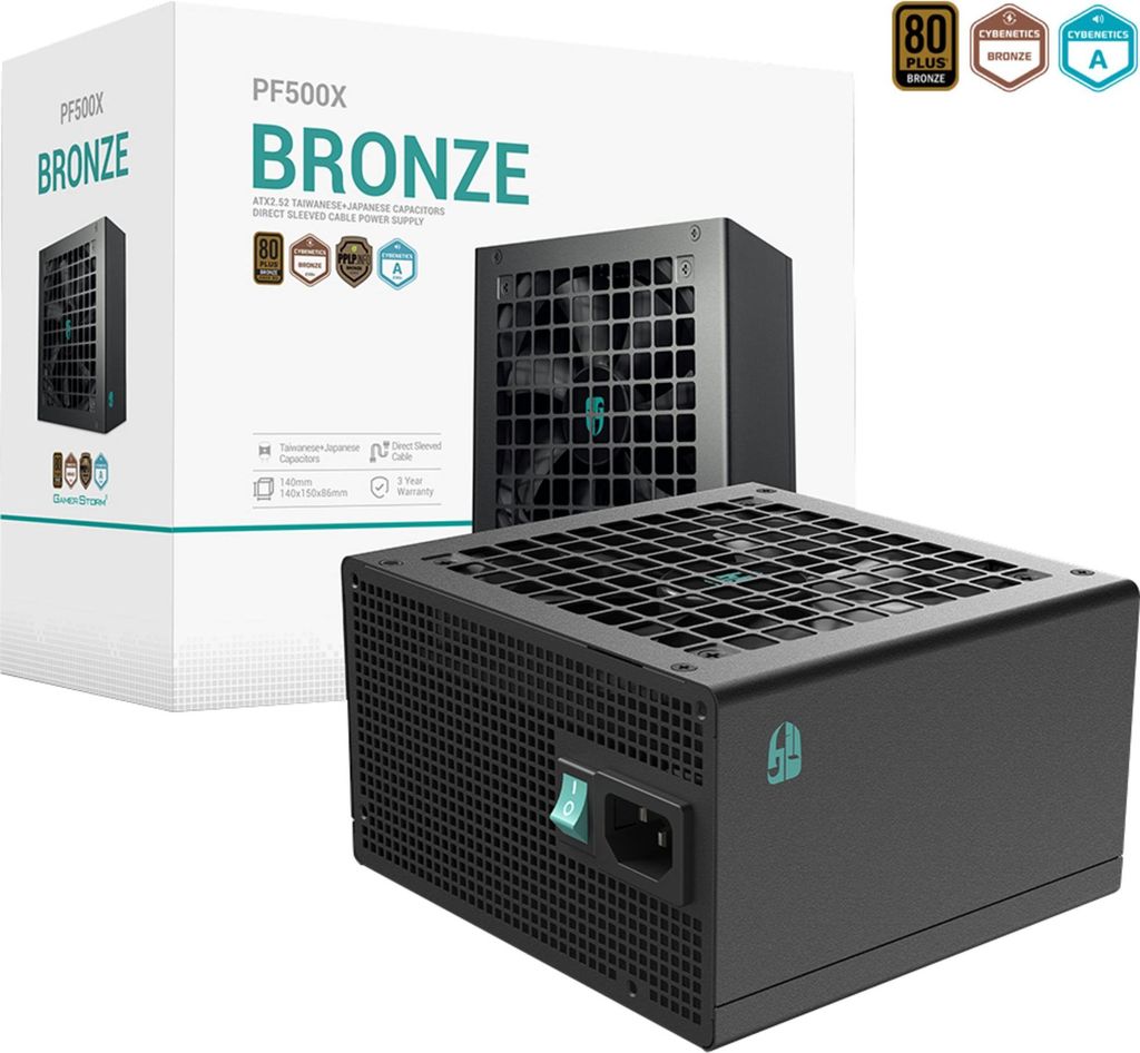 DeepCool GamerStorm PF500X 500W, PC-Netzteil