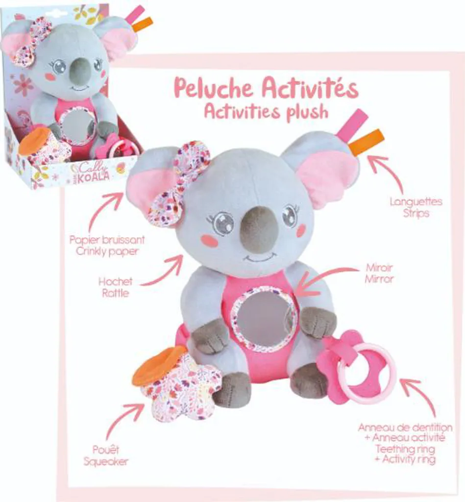 Éveiller Bébé Sans Écran avec le Jouet Activités Koala Gemini Plus