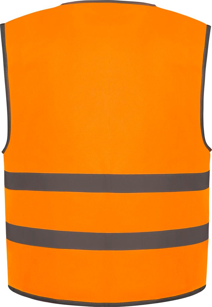 Yoko Kids Fluo Reflective Border Waistcoat