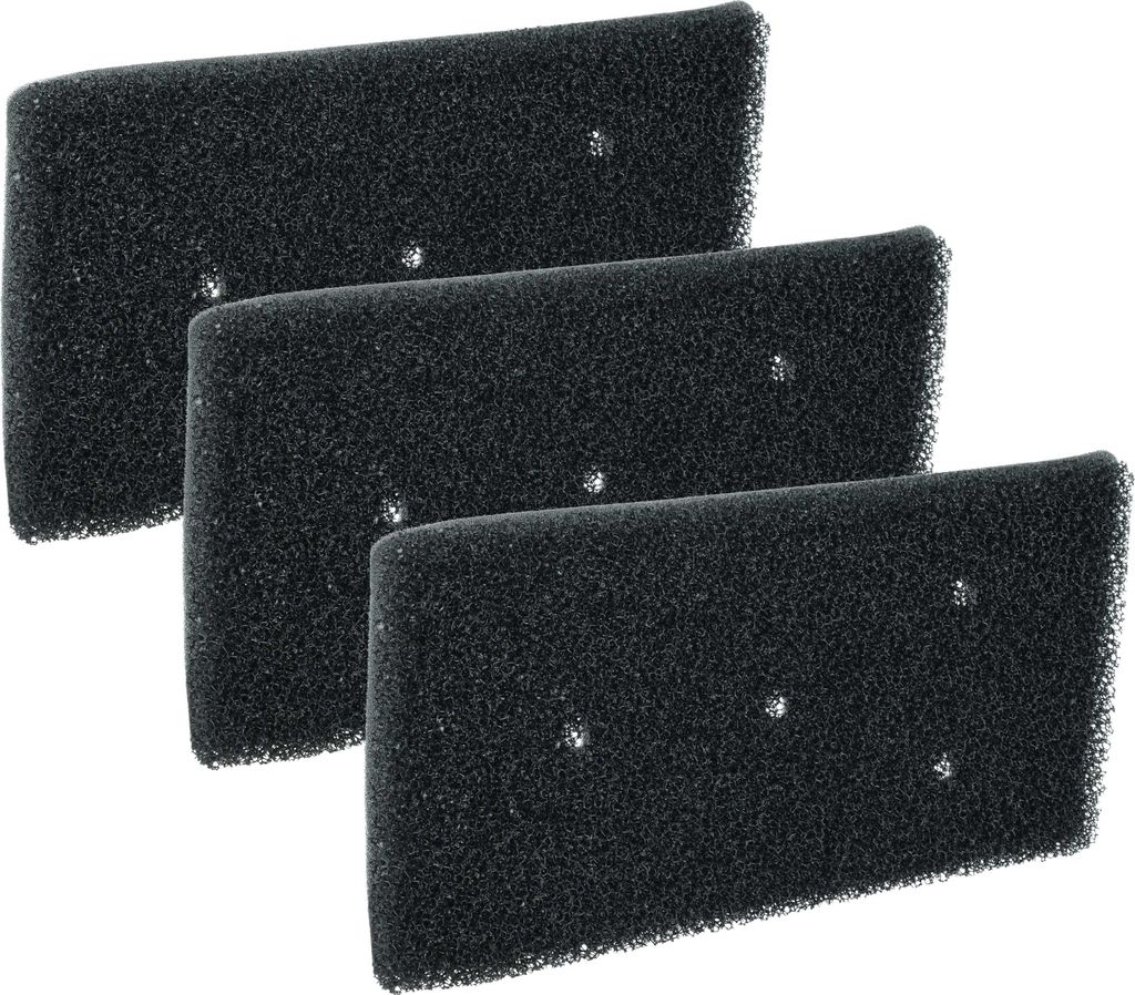 vhbw 3x Schaumfilter kompatibel mit Whirlpool HDLX80312 (857500118040), HDLX80311 (857500129040), HDLX80312 (857500126040) Wäschetrockner