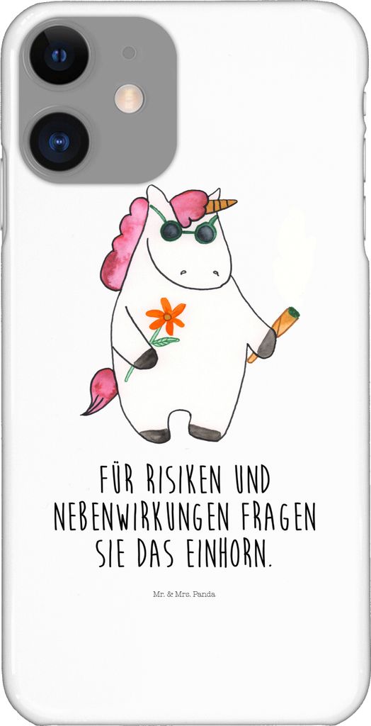Mr. & Mrs. Panda Iphone 11 Handyhülle Einhorn Woodstock - Produktbild 