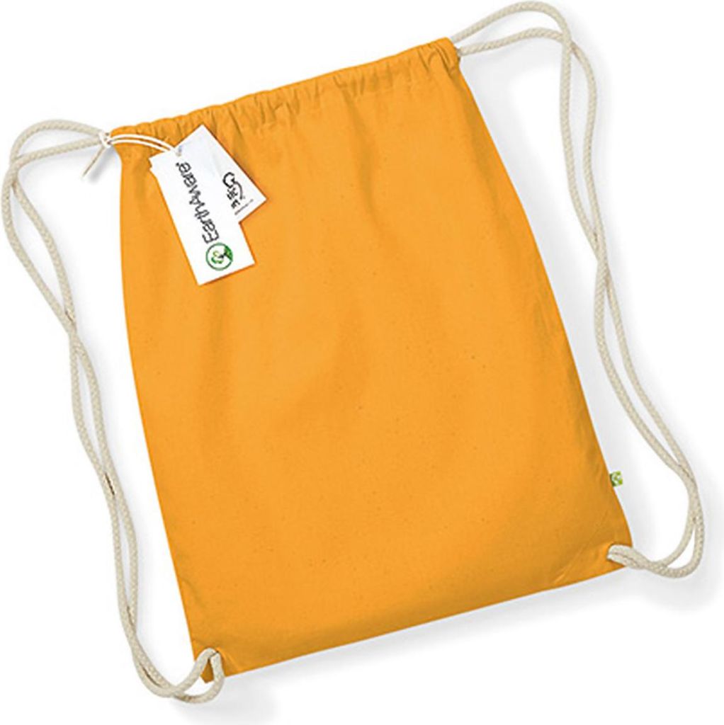 Westford Mill W810 | EarthAware Organic Gymsac / 37 x 47 cm - Farbe: Amber - Größe: 37 x 47 cm