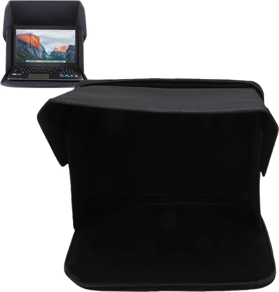 Cache soleil ordinateur portable pour télétravail extérieur 12-14 p - 4