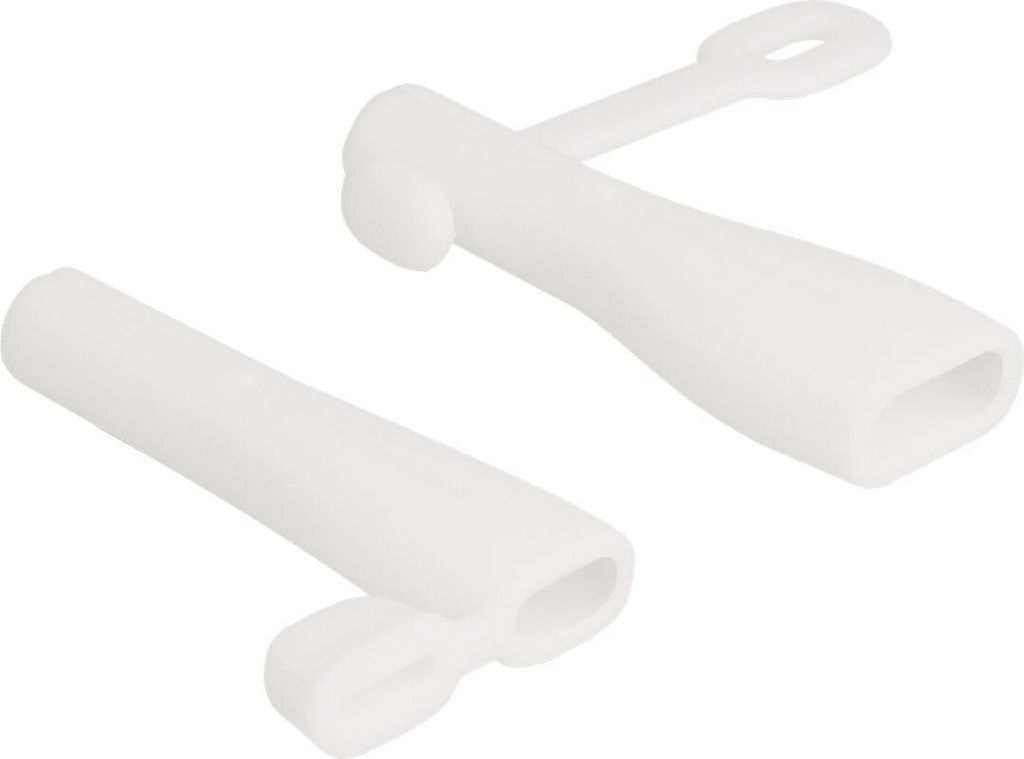 DeLOCK Staubschutz für USB Typ-A Stecker und USB Type-C Stecker Set 2 Stück weiß, Weiß, Silikon, China