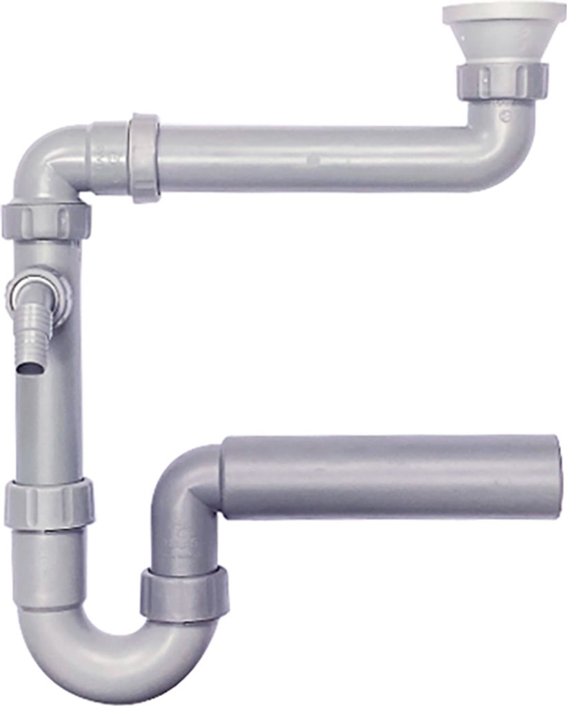 Adapter für IKEA®-Spülen-Ablauf-und Siphon 1 1/2" DN50 Produktbild 