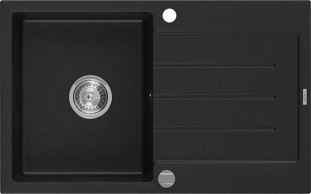 Crea la Tua Cucina da Sogno con Mexen Bruno Lavello Granito Nero 79x49
