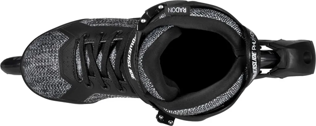 Rollers 3 roues Phuzion Radon Enzo 90mm 83A Trinity noir taille 42 agile - 4