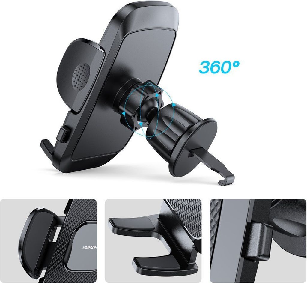 Joyroom Držák telefonu do auta Mřížka ventilace černá Obrázek produktu 2