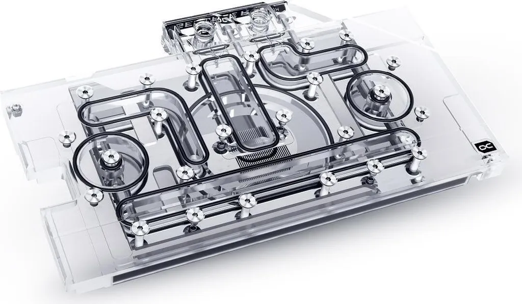 Waterblock GPU pour RTX 3070 TUF et Dual Alphacool Aurora Acrylique