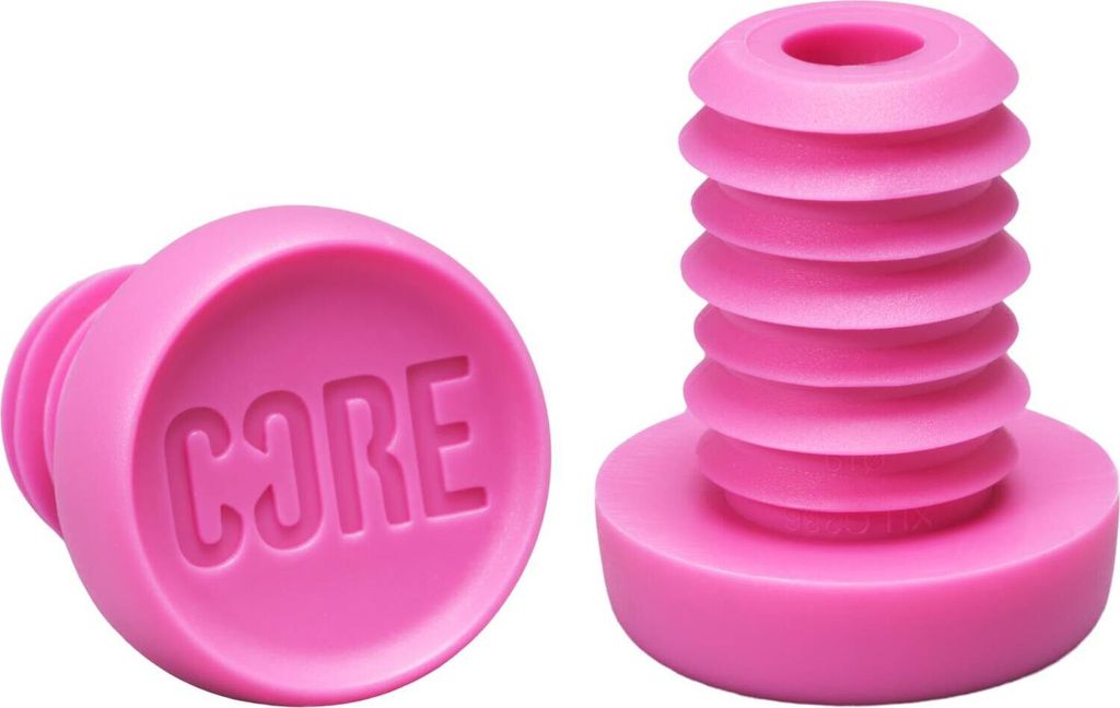 Core Barends Plugs Stunt-Scooter / BMX Stahl / Titan Lenker-Stopfen (1 Paar) Pink