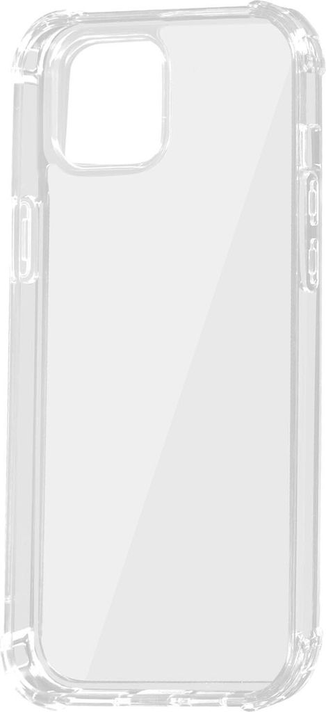 Apple iPhone 13 Hardcase Silikon Rand Stoßfeste Ecken, Ipaky - Transparent