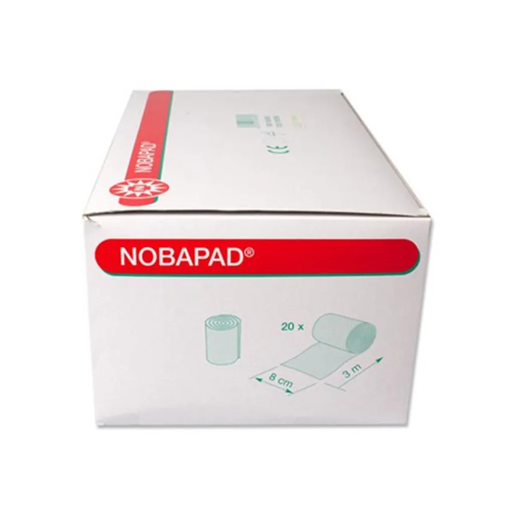 NOBA Nobapad bendaggi imbottiti 20 pezzi 3 m x 8 cm