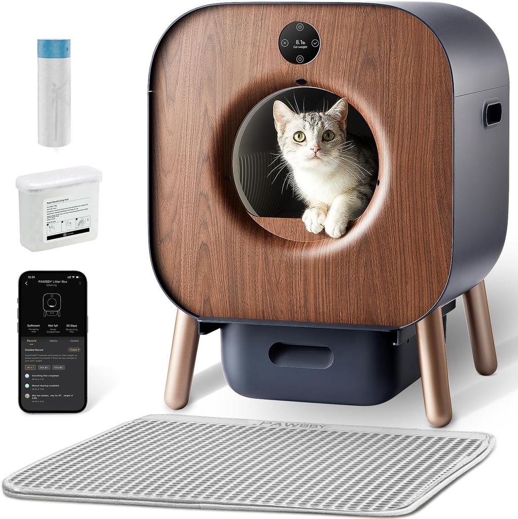 PAWBBY P1 Ultra Katzenklo Selbstreinigend, intelligente Produktbild